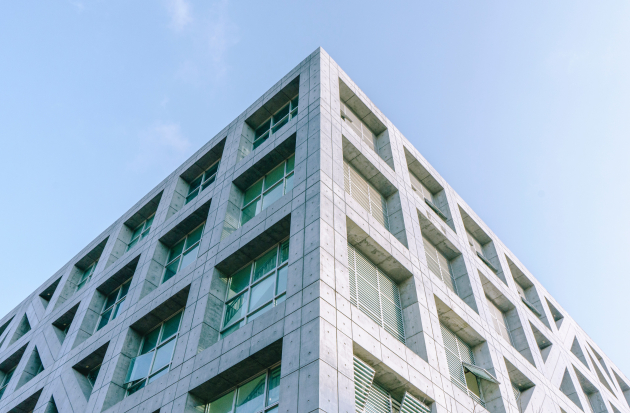 Stock foto flatgebouw